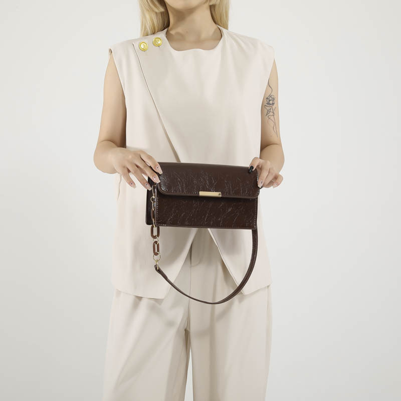 Bolso de verano para mujeres 2024 nuevo bolso de brazo bolso de moda retro de gran capacidad bolso de hombro de mujer