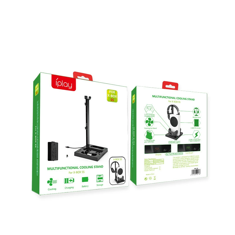 IPlay XboxSeries Solid Scattering Fan Double Battery Powder contacts HBX-280