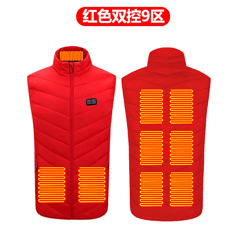 레드 듀얼 제어 9존 난방