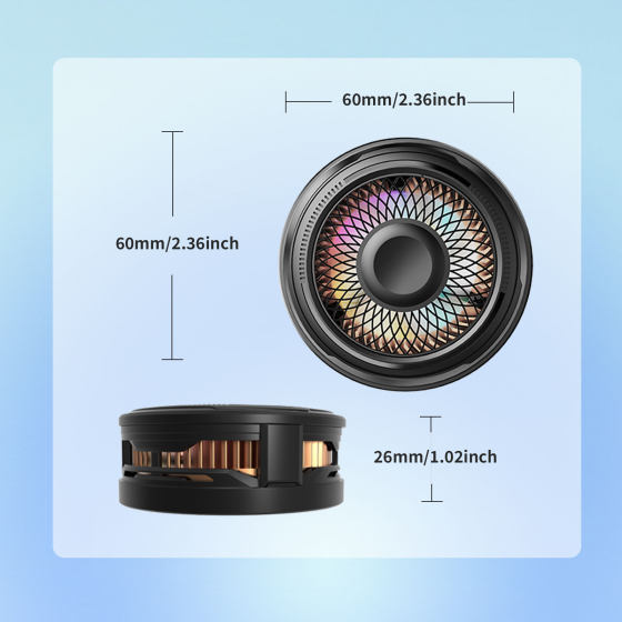 Q6 Semiconductor Refrigeration Magnetic Wireless Charger Qi2 Suitable for Apple Mobile Phone Refrigeration Wireless Charger