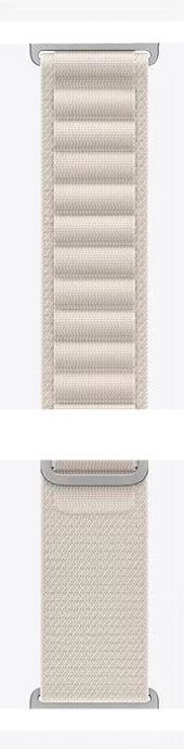 Correa alpina adecuada para Apple AppleWatch6/7/8/SE/Ultra correa de nylon tejida de bucle