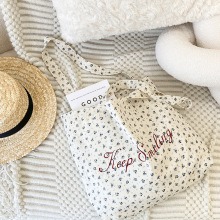 碎花包包女春夏新款大容量 韩国东大门时尚字母单肩包街拍腋下包