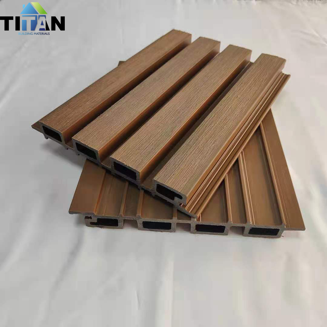 Tablero de la Gran Muralla de madera plástica coextruida al aire libre Tablero de pared exterior Rejilla ecológica Tablero de pared decorativo