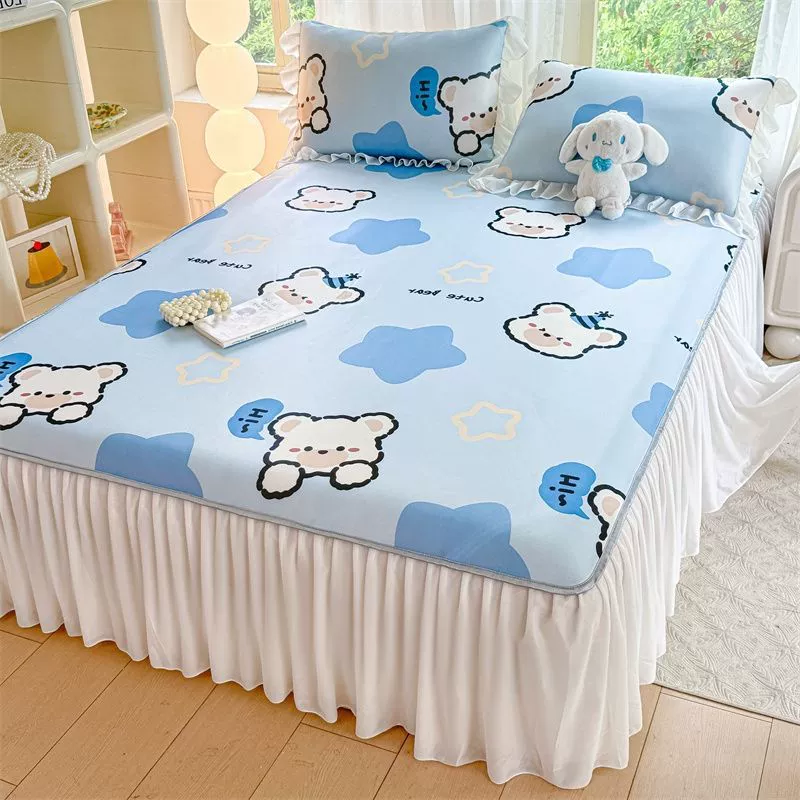 Mat, summer duvet, summer silk set, 4 piece set