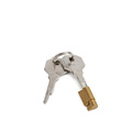 冰柜锁铜锁芯小锁芯暗锁玩具拷锁笼子锁配可做单开通开锁芯厂家