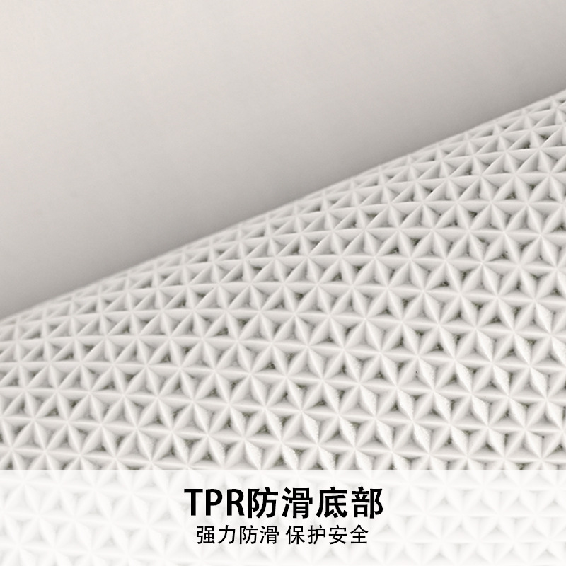 Alfombra de piso de baño en forma de fondo de microfibra transfronteriza baño Baño antideslizante baño color sólido alfombra absorbente alfombra de baño