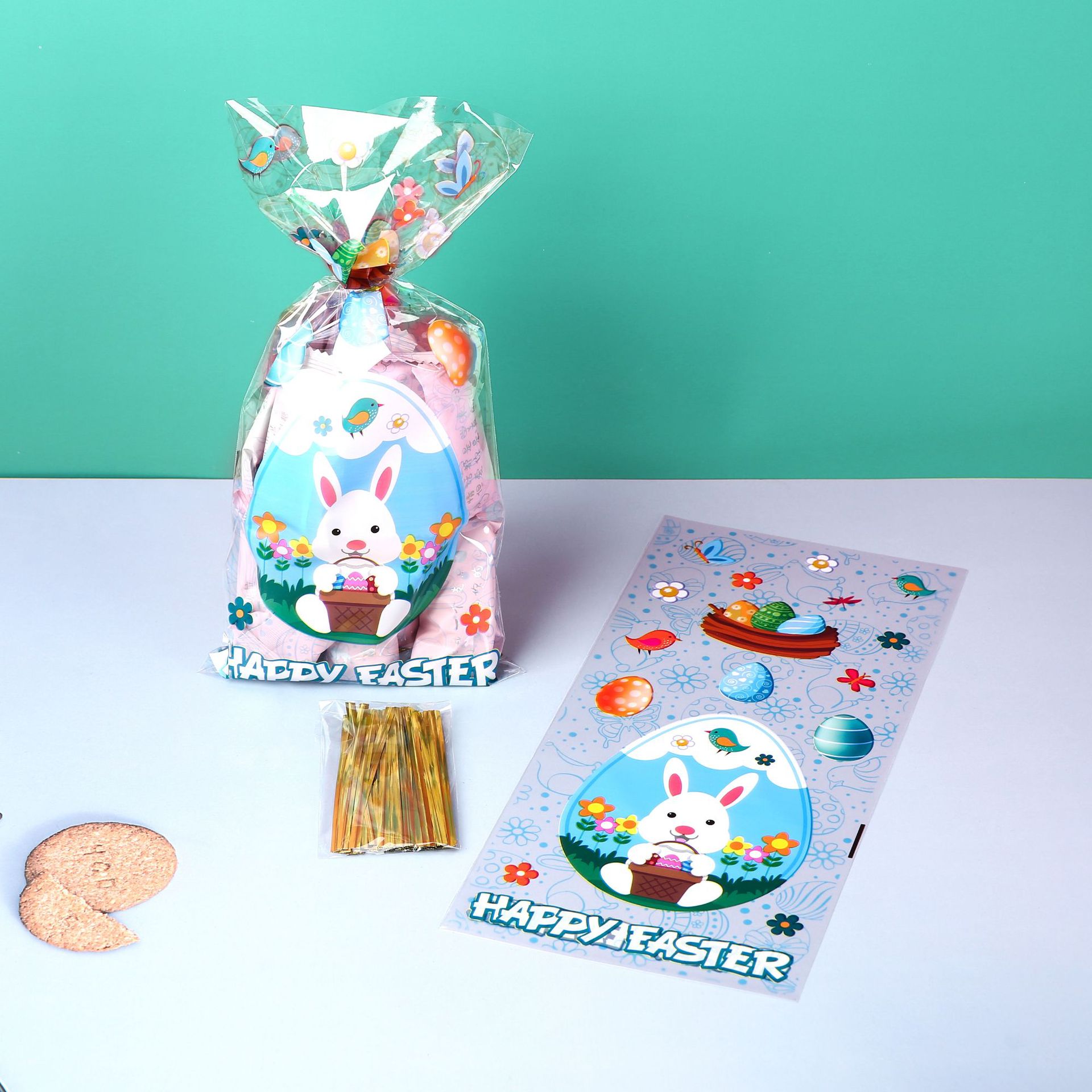 Heart Shape Pattern Cute Heart Shape Opp Daily Gift Wrapping Supplies