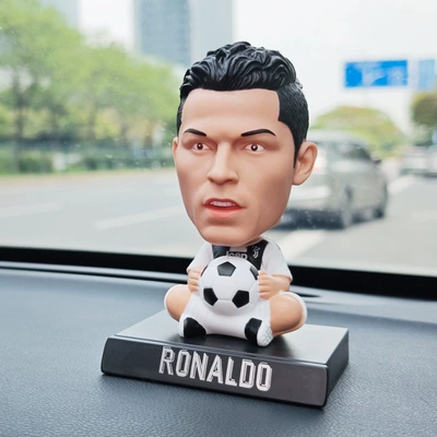 Car ornaments, Q-Version Basketball and Football - -shaking-his-head-the-new-ronaldo