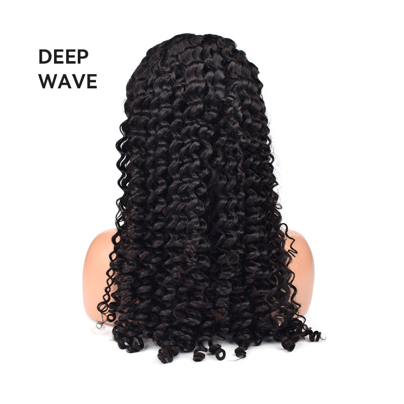 Human Hair Wig Full head Wig Deep Wave - Shop at LoveMi