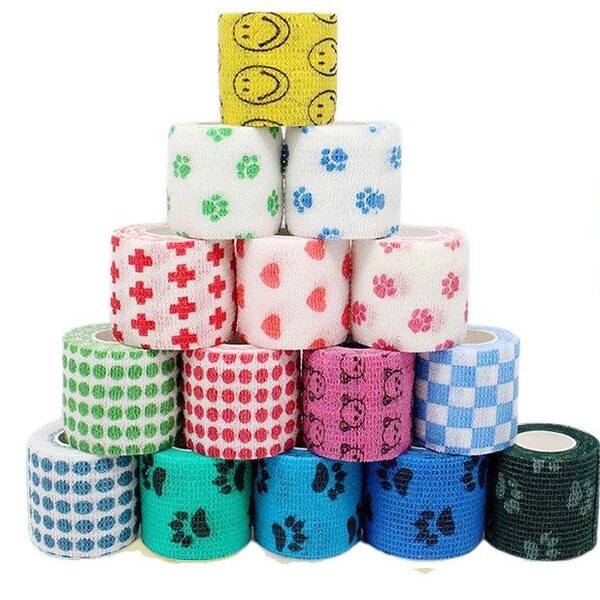 Self-adhesive elastic elastic bandage non-woven cloth