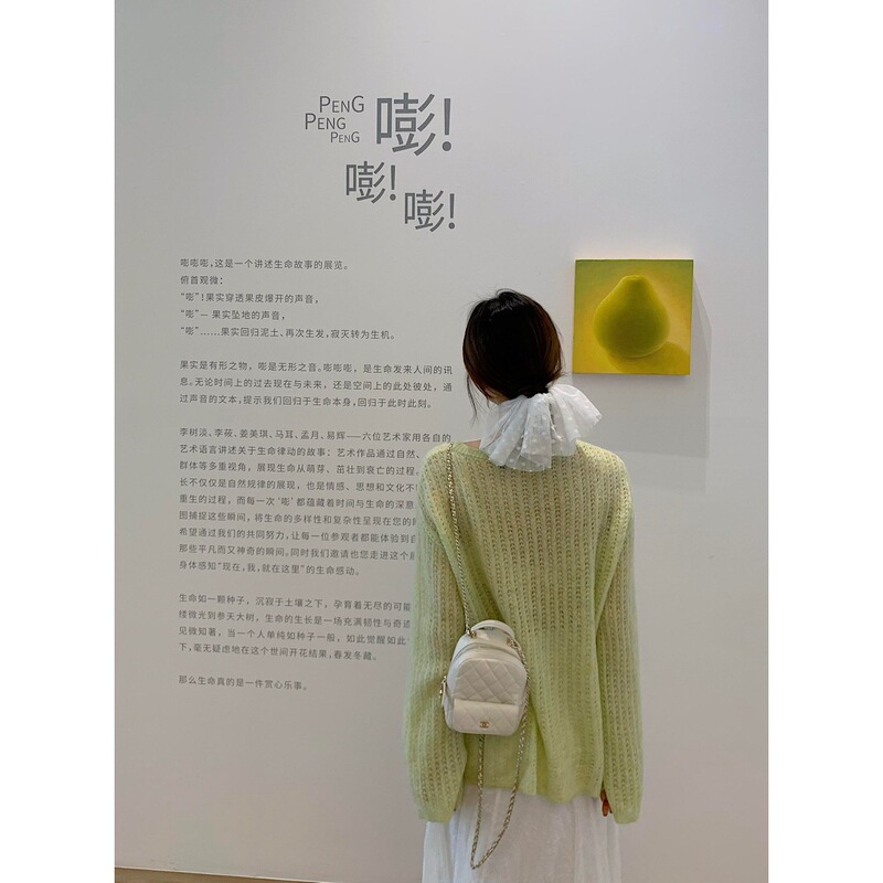 实拍 镂空钩花休闲针织衫女2025秋季新款韩版宽松慵懒风罩衫88317|undefined