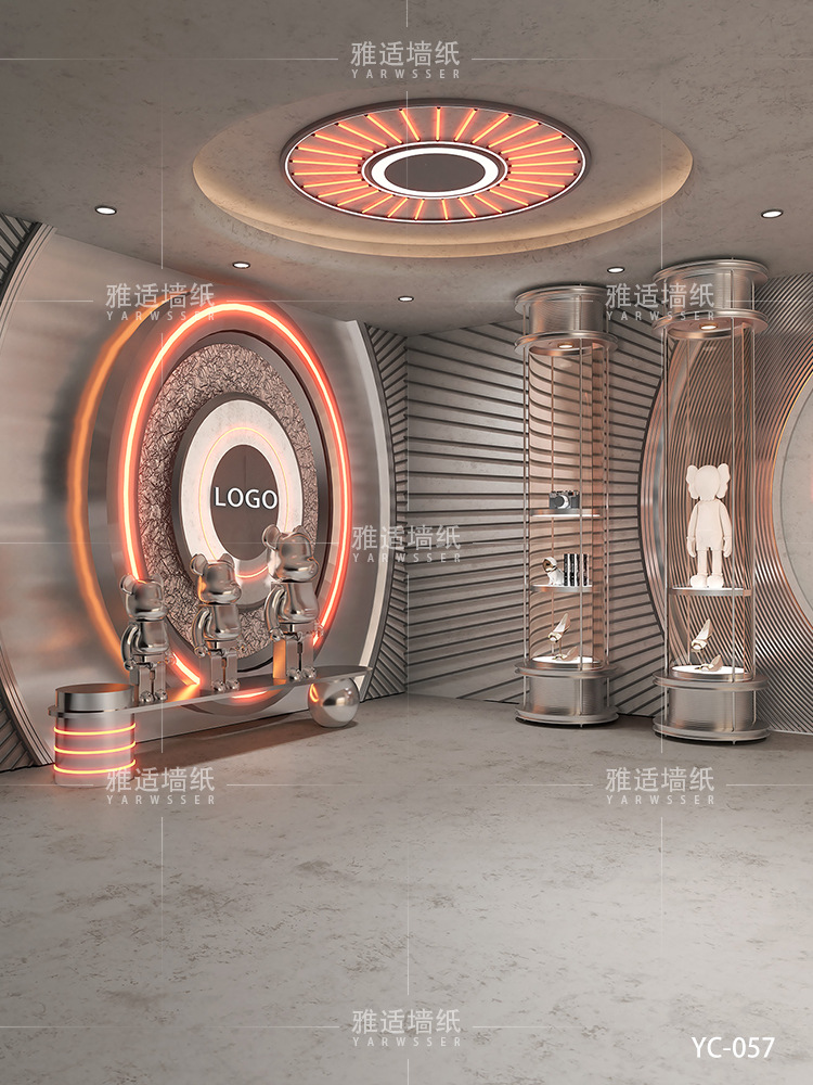 CXT-0119 [자석바닥+스크린 직접설치 가능] UV 고정, 방습, 방수