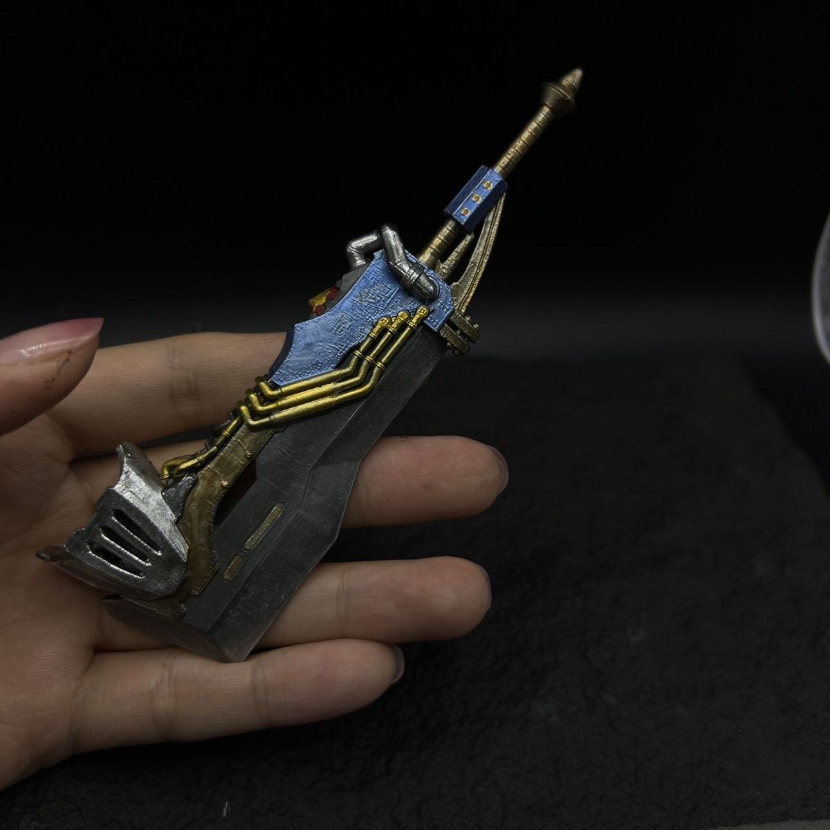喷气大剑1/12怪物猎人荒野树脂武器四骑士兵人机娘shf 武器配件