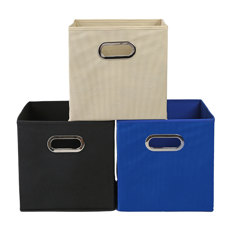 Customized Storage Box with Iron Buckle, Storage Basket for Home Clothing and Quilts, Drawer-Type Bedroom Storage Box