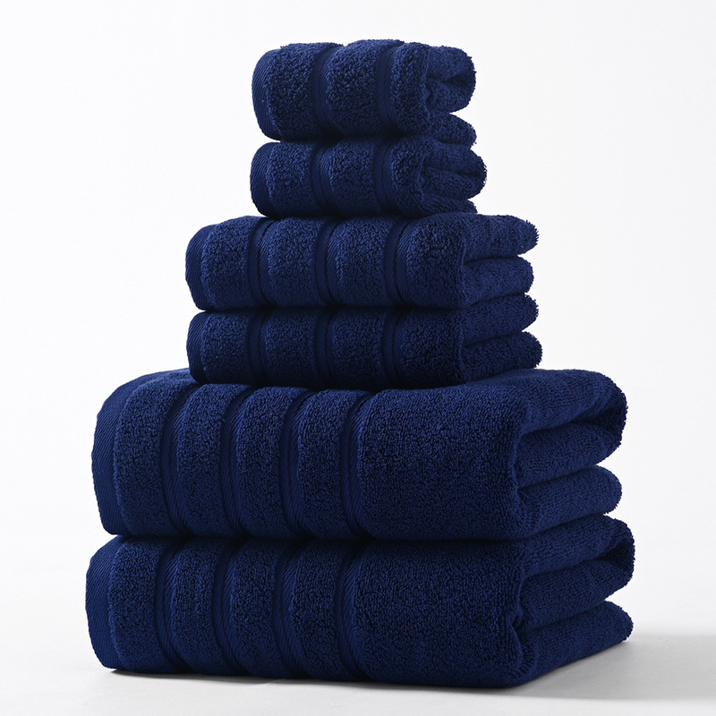 Cross-border wholesale cotton towel bath towel square towel six-piece star hotel hotel cotton bath towel cross-border hot sale Cross-border wholesale cotton towel bath towel square towel six-piece star hotel hotel cotton bath towel cross-border hot sale