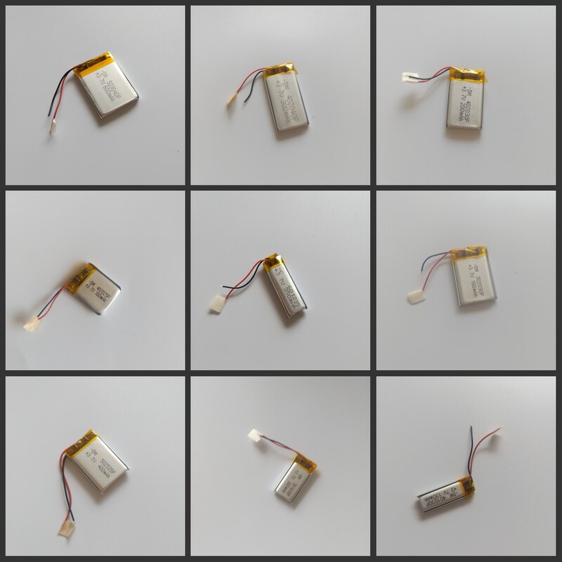 3.7V Lithium Battery Polymer Driving Recorder Rechargeable Battery Tire Pressure Monitor Built-In Bluetooth Headset Battery