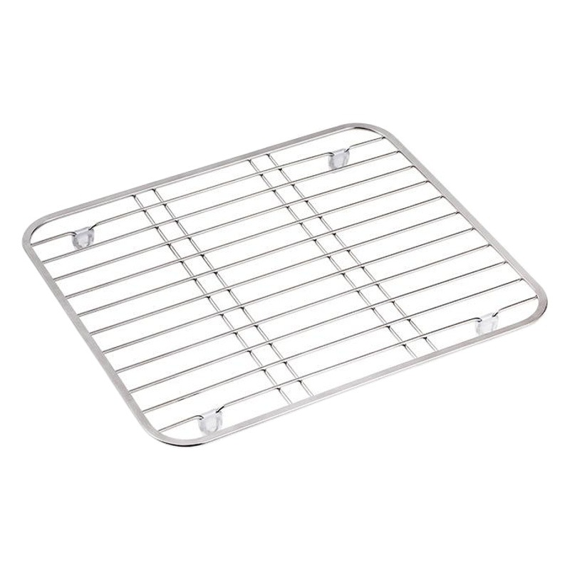 Ou runzhe 304 bandeja de acero inoxidable estera de aislamiento fregadero plato de almacenamiento de drenaje estante de la cocina anti-escaldado estera del pote mantel individual