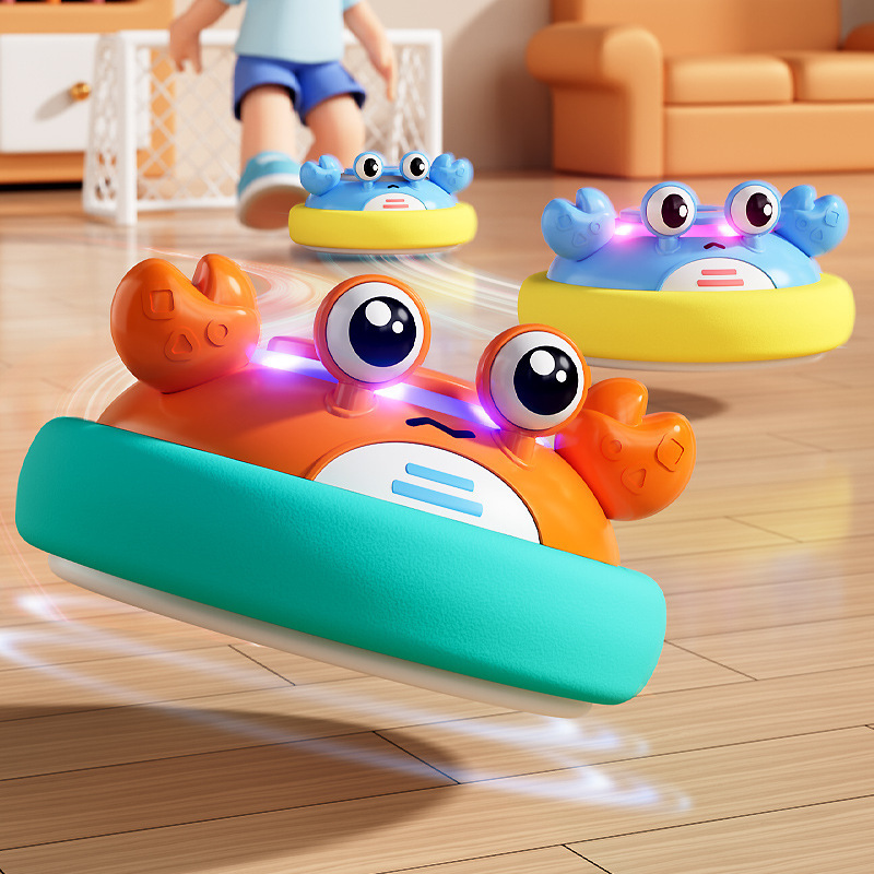 Suspended Football Electric Indoor Sports Light Music Crab Kidsren's Sensory Training Device Family Interactive Kicking Music