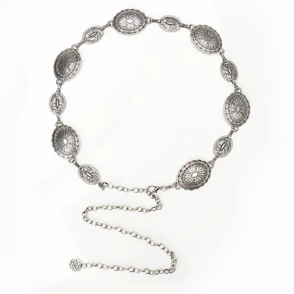 Waist Chain-001 Silver