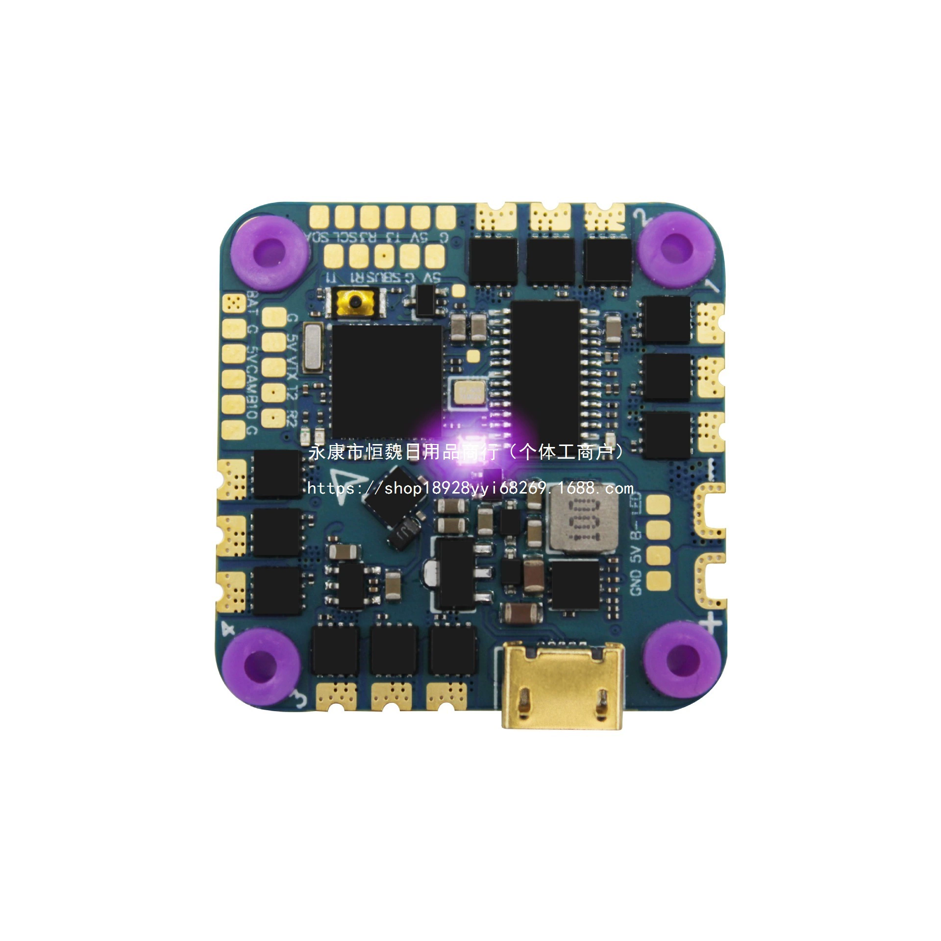 HAKRC F411+20A 40A ESC AIO Контроллер полета-4S для гоночного дрона FPV.