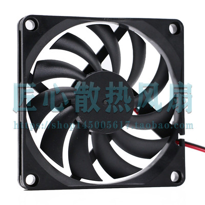 风之源 FD8010B4M-AP00 DC 24V 0.12A 80x10mm 8厘米散热风扇