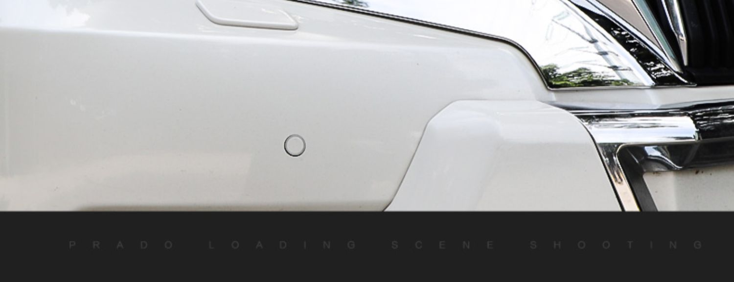 Special 10-21 Toyota Prado front and rear fog lamp cover overbearing headlight eyebrow tail lamp cover trim modification