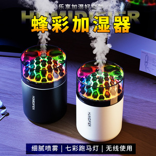New Cross-Border 2025 Car Automatic Aromatherapy Machine Colorful Atmosphere Light Spray Diffuser Portable Mini Aromatherapy Machine