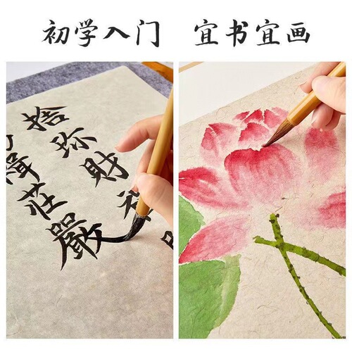 Wholesale Baiyun brush wolf hair sheep and hair brush calligraphy special large, medium and small regular script beginner set Chinese painting brush set