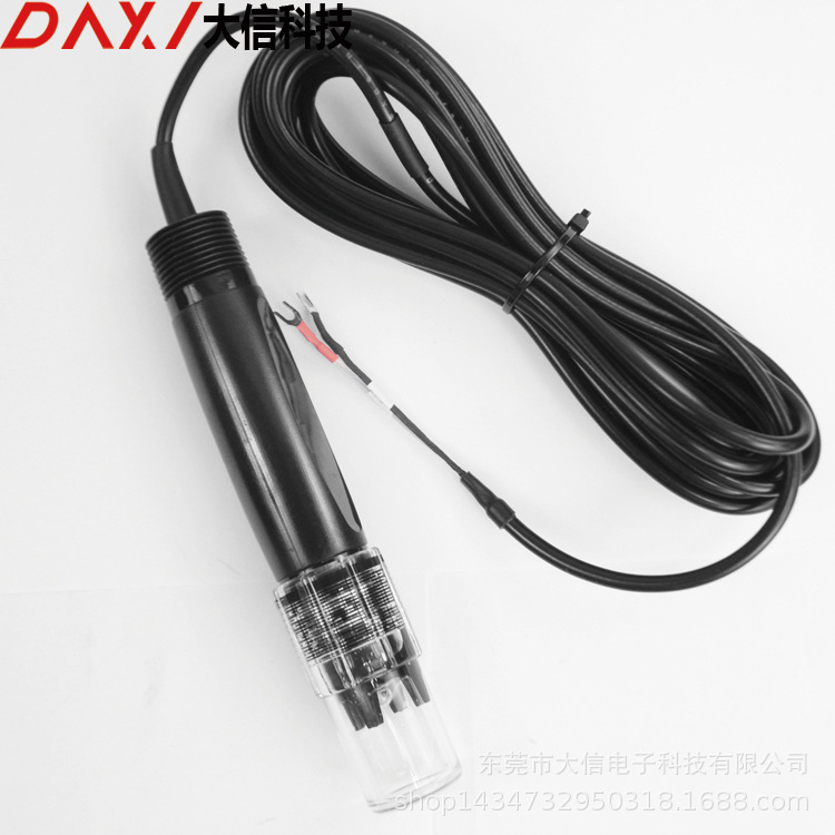 工业 pH 温补电极 塑壳 pH 电极 0.01 级精度 PH 温补传感器