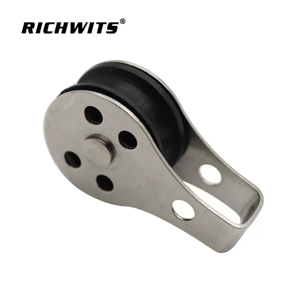 智博金属  RICHWITS 不锈钢304 316船用滑车 605尼龙滑轮五金配件