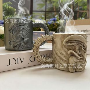 �羳�¿��֬���� Xenomorph Mug�����R�˱�ƽ��3DЧ�����ο��ȱ�