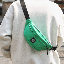 胸包男ins潮牌运动腰包女斜挎包2025新款情侣小包日系休闲单肩包