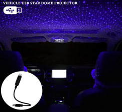 Lámpara de proyección del coche Internet celebridad coche cielo estrellado lámpara USB techo cielo estrellado lámpara modificado coche lámpara de aire interior