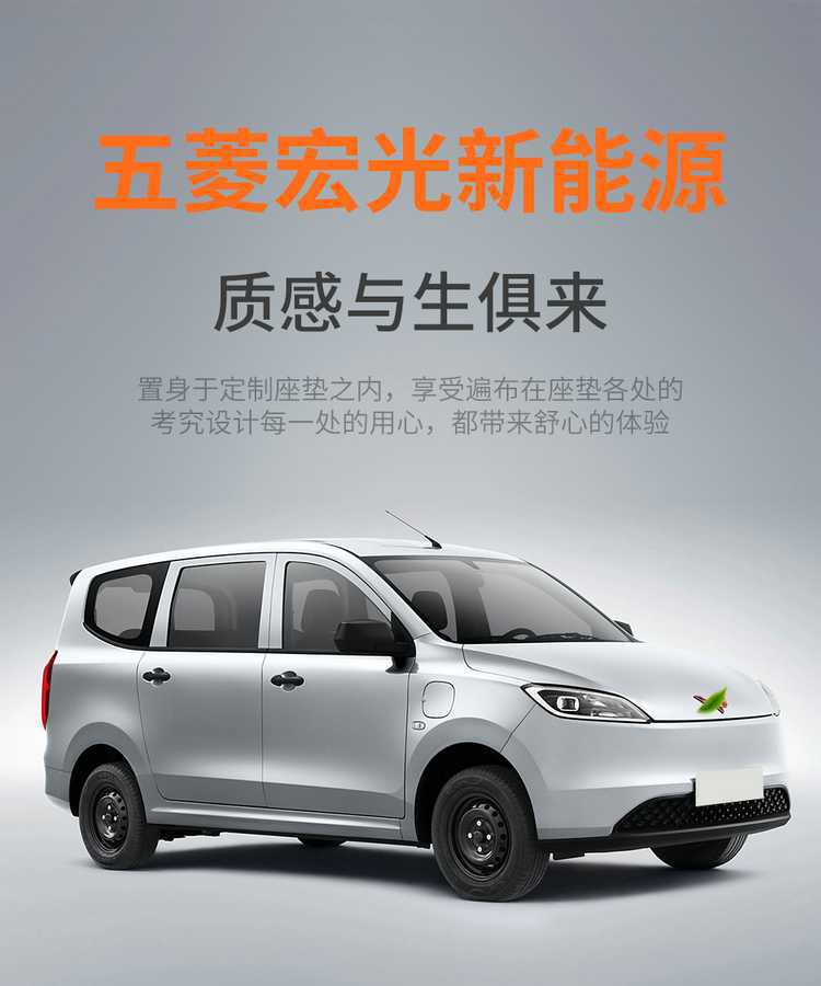 Special car Wuling Hongguang Pure Electric Edition New Energy Special Seat Cover Five-seat Six-seat Front Four Seasons Full-cover Leather Cushion Cover