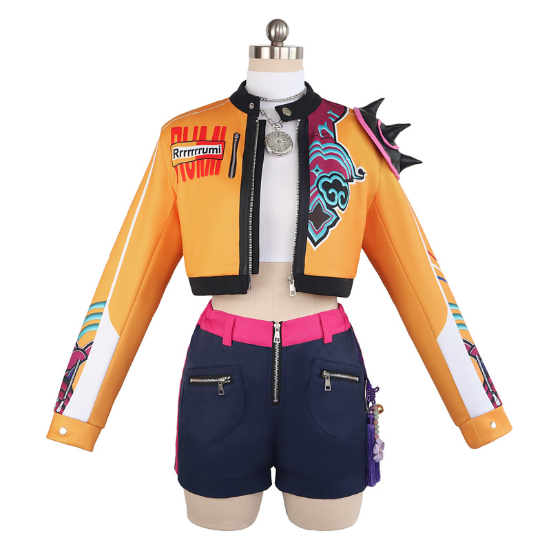 跨境新品-POP猎魔女团cos服鲁米儿童套装二次元动漫cosplay服装|undefined