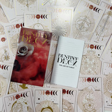 新品现货 12*7大尺寸镀金Destiny Deck 命运塔罗牌 带纸质说明书