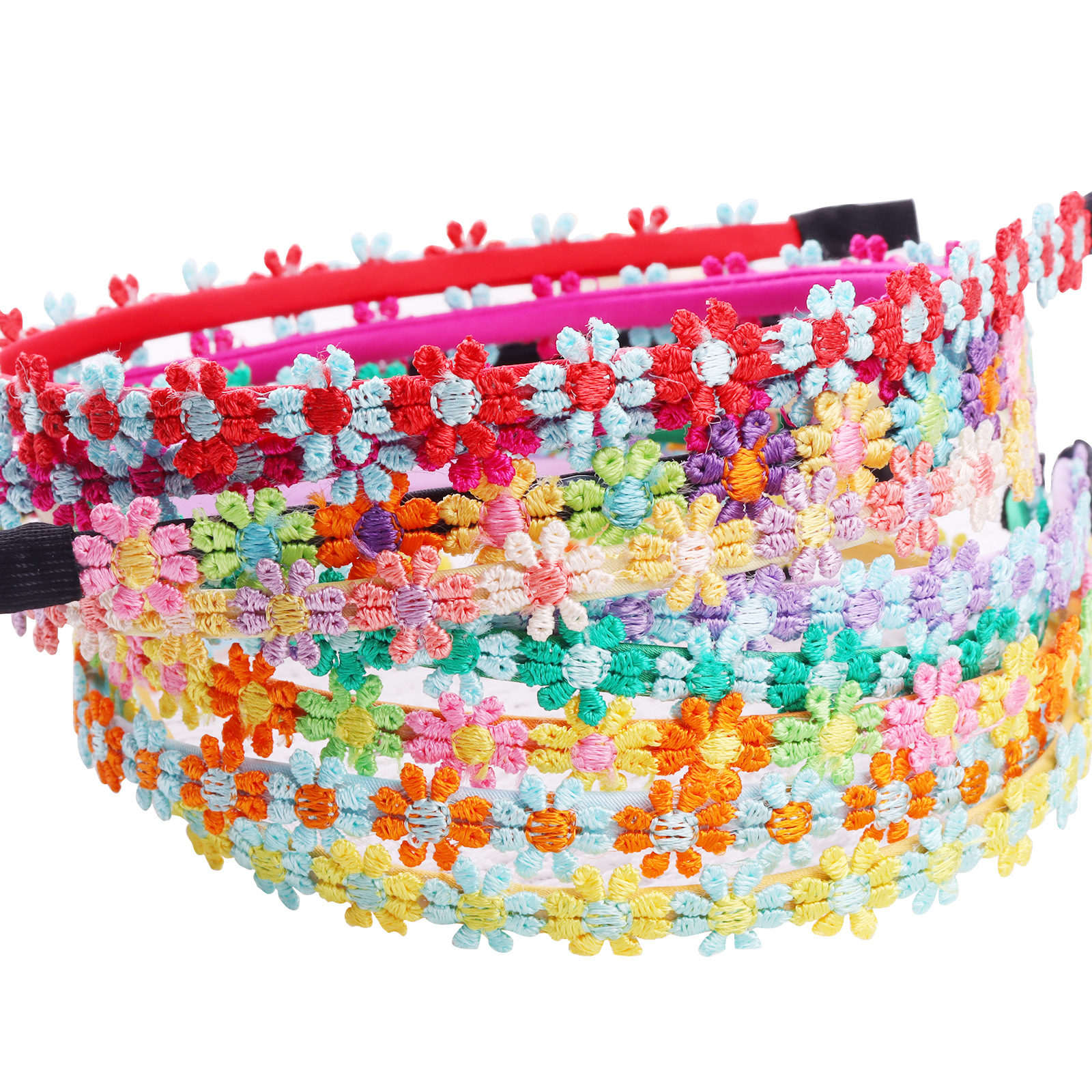Sweet Style Sweet Flower Cloth Hair Band 1 Piece