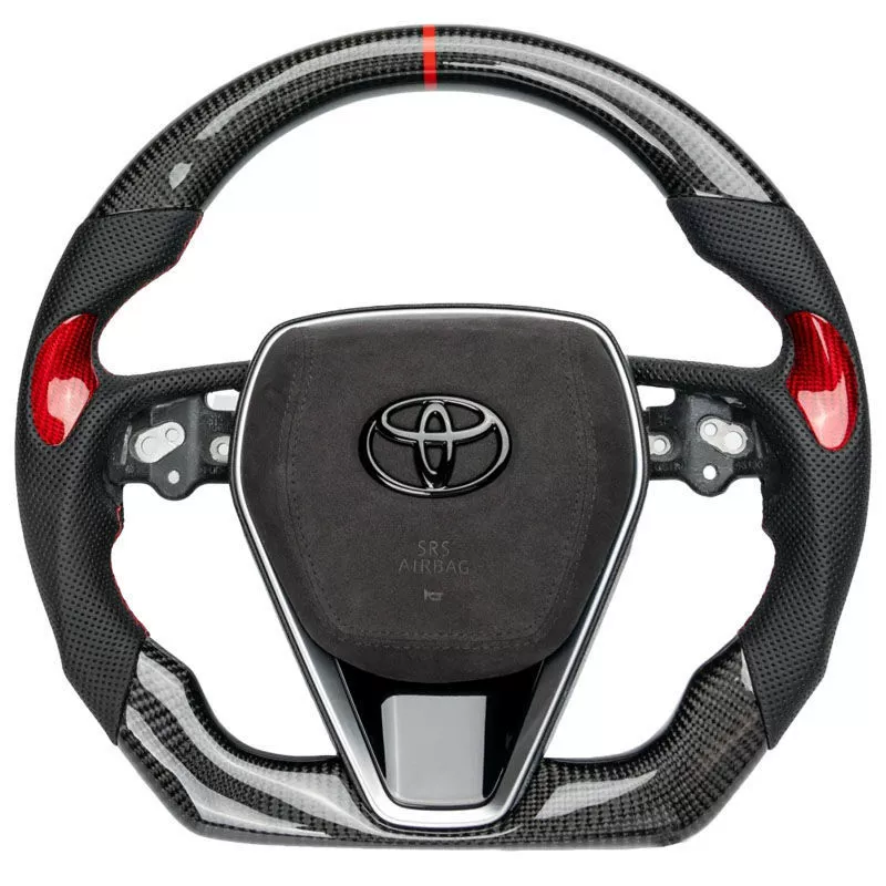 Подходит для Toyota Reiz Crown Camry Asia Dragon Corolla Ralink Alpha, карбоновая накладка на руль