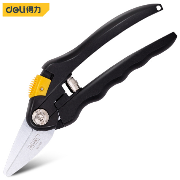 得力工具双开口花木剪三开口修枝剪果树剪粗枝剪刀花木修剪工具