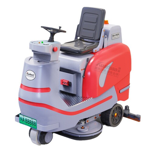 Quick-Power Drive High-Performance Floor Washer — Industrial Brush Cleaner, Commercial Sweeper & Mop for Factories, Model KB-X990