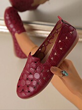 C 96060 Square Toe Flat Soft Sole Moccasin ��ͷƽ�׶���Ь