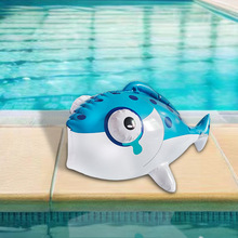 跨境款PVC充气公仔儿童玩具充气海豚鱼海豚公仔充气卡通公仔