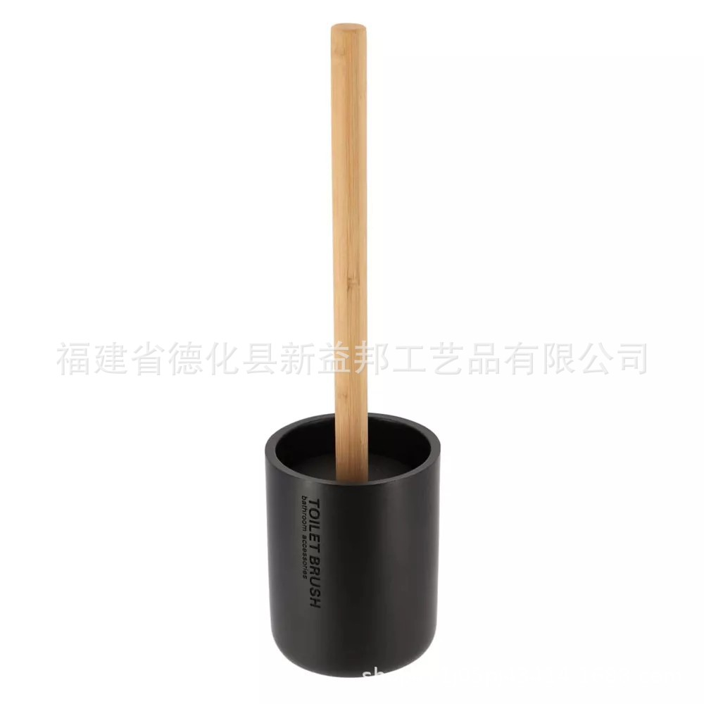 Baños de cinco piezas de resina de bambú baño baño hotel baño taza de enjuague de la boca botella de loción set de enjuague