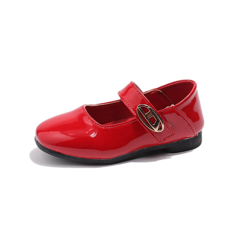 Children's shoes for leather shoes for princess, Korean style, soft sole