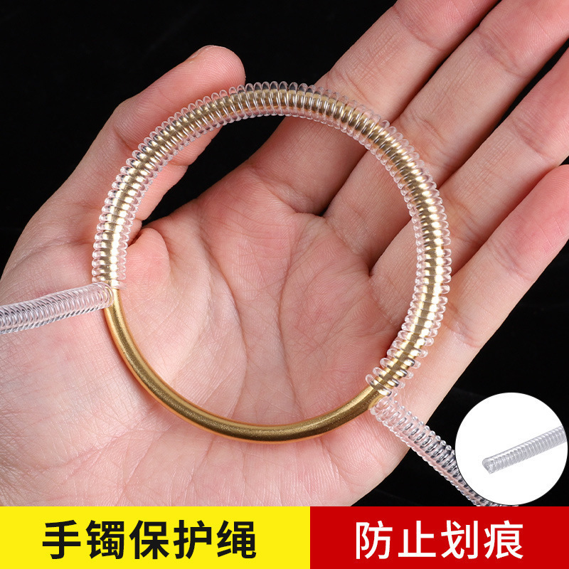传承古法手镯保护膜 包黄金镯子套静电吸附膜 珠宝首饰手表密|undefined