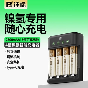 Fengbiao C62 Nimh Battery Set No. 5 Rechargeable Battery Charger 1.2V Ktv Microphone Battery Microphone