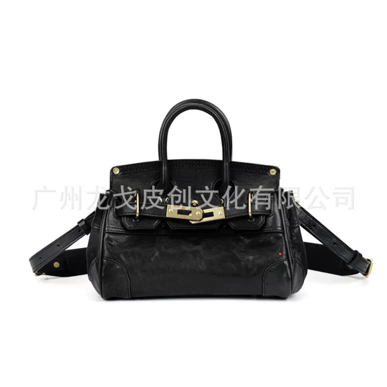 马皮铂金包女包通勤手提斜跨包百搭时尚女包气质高级女包