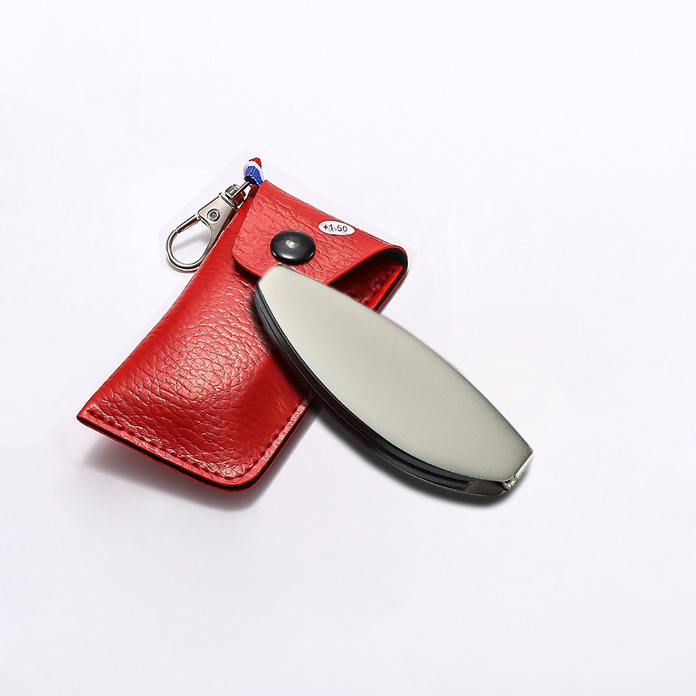 Hombres anti-caída anti-compresión bolsillo plegable gafas de luz azul de alta definición gafas de luz