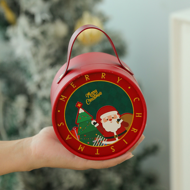 2025 新しいクリスマスアップルボックスギフトボックスクリスマスイブフルーツ包装ボックスクリスマスギフトボックス卸売|undefined