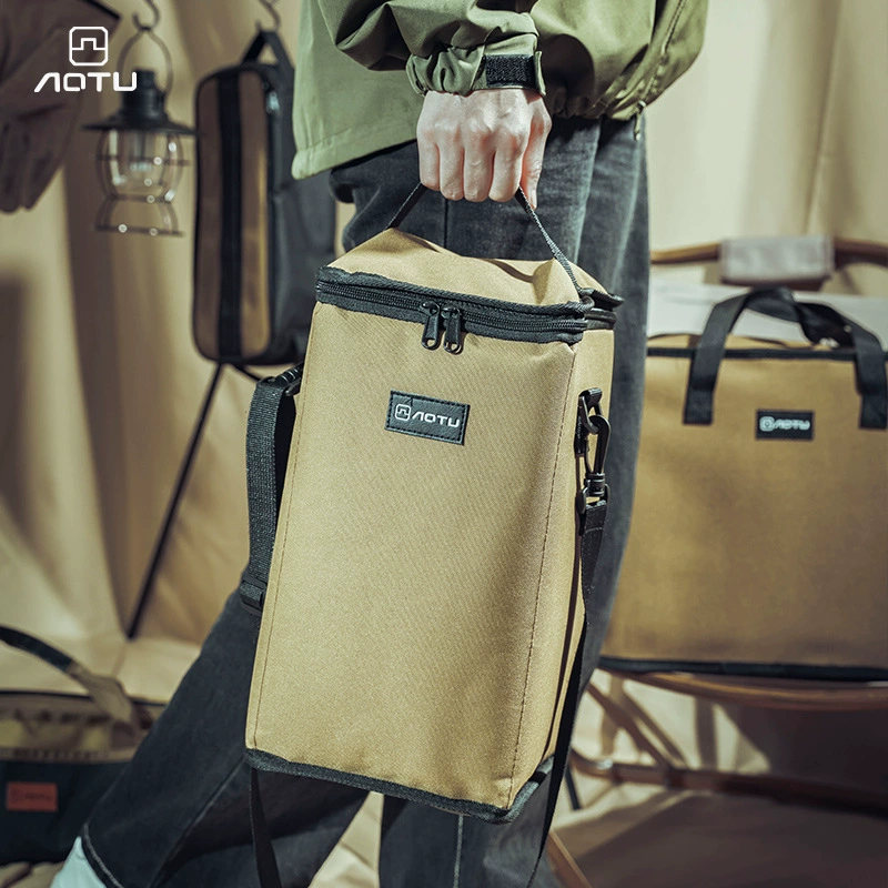 Открытый Кемпинг торшер сумка для хранения открытый портативная утолщенная карта защиты от столкновений плита Бензобак сумка для хранения высокотемпературная 10 л